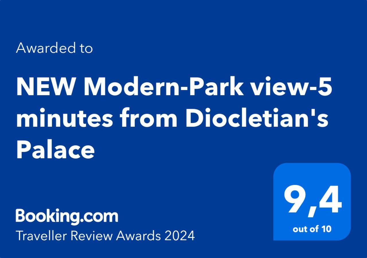 New Modern-Park View-5 Minutes From Diocletian'S Palace Split Zewnętrze zdjęcie